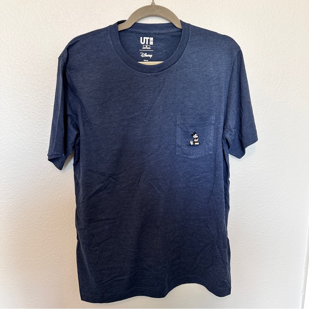 Disney Men's Dark Blue Short Sleeve Tee